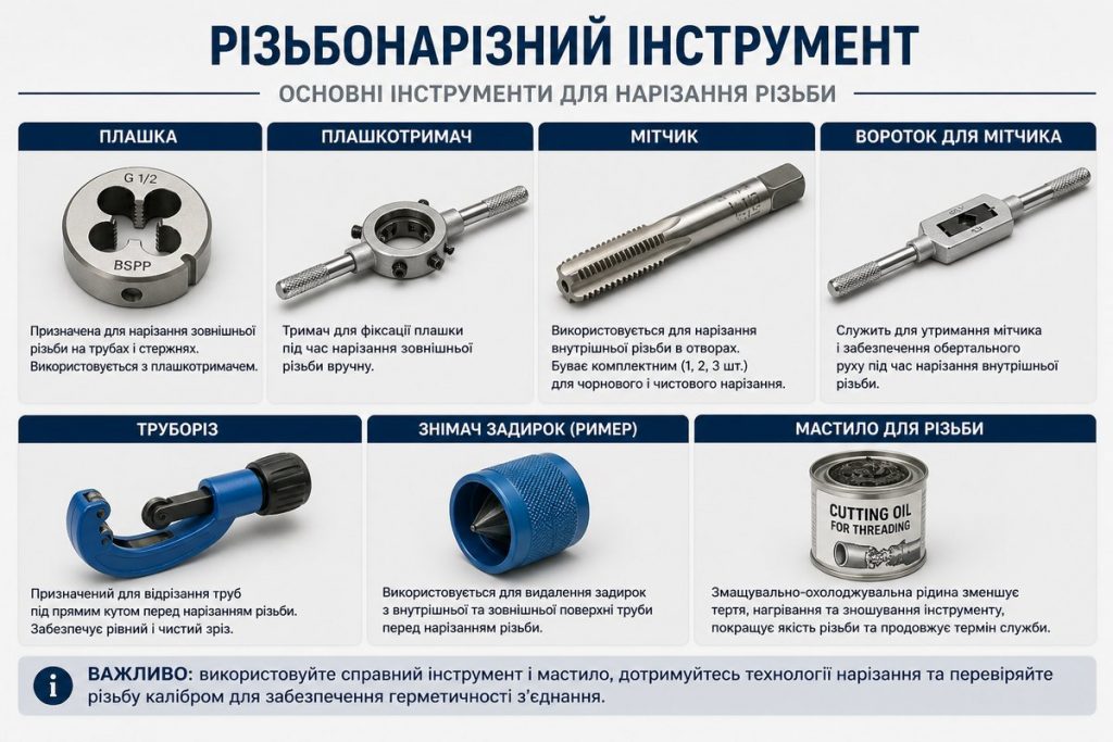 инструмент для резьбы
