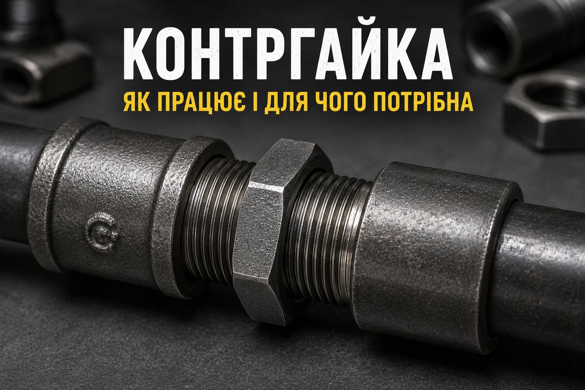 контргайка на різьбовому з'єднанні