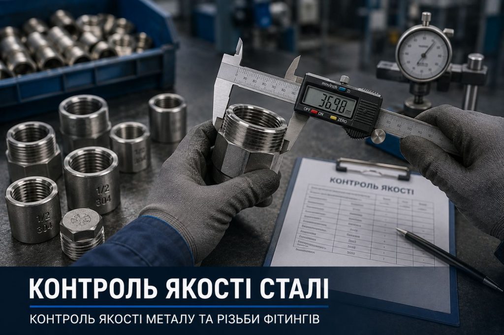 контроль якості сталі