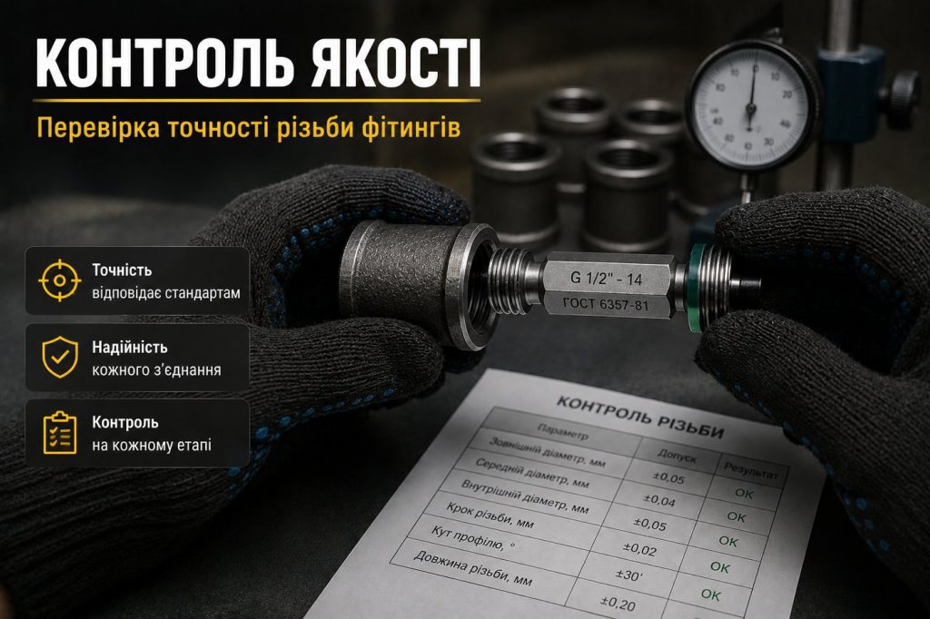 контроль резьбы