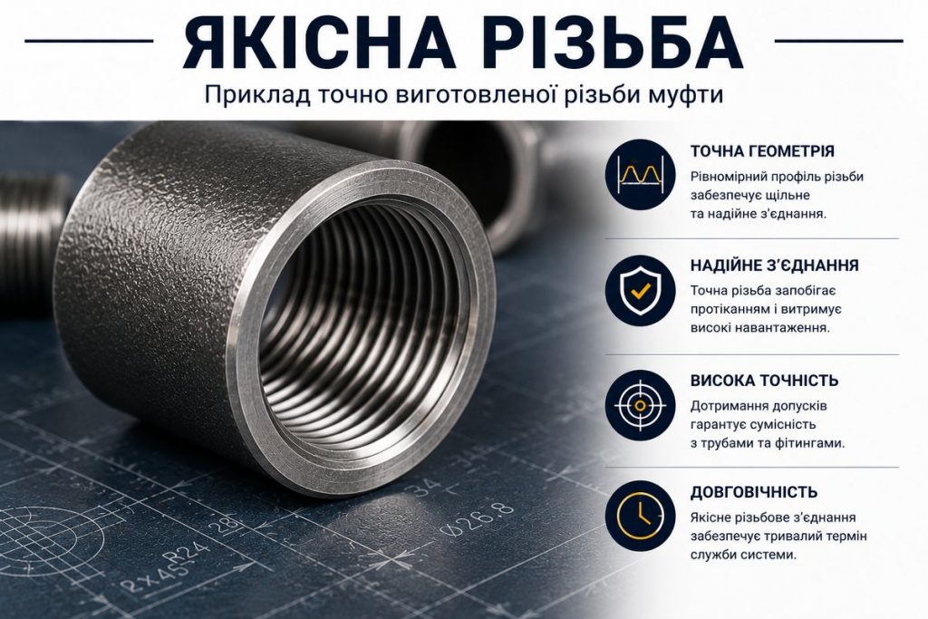 резьба муфты