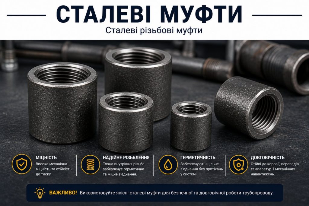 стальная муфта