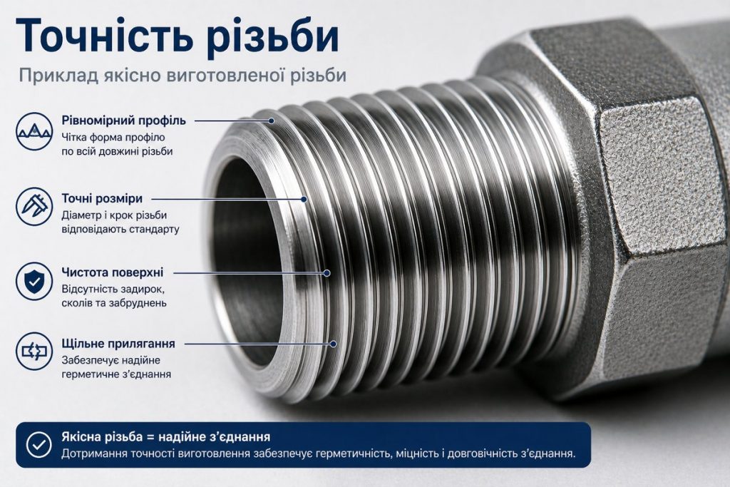 якісна різьба