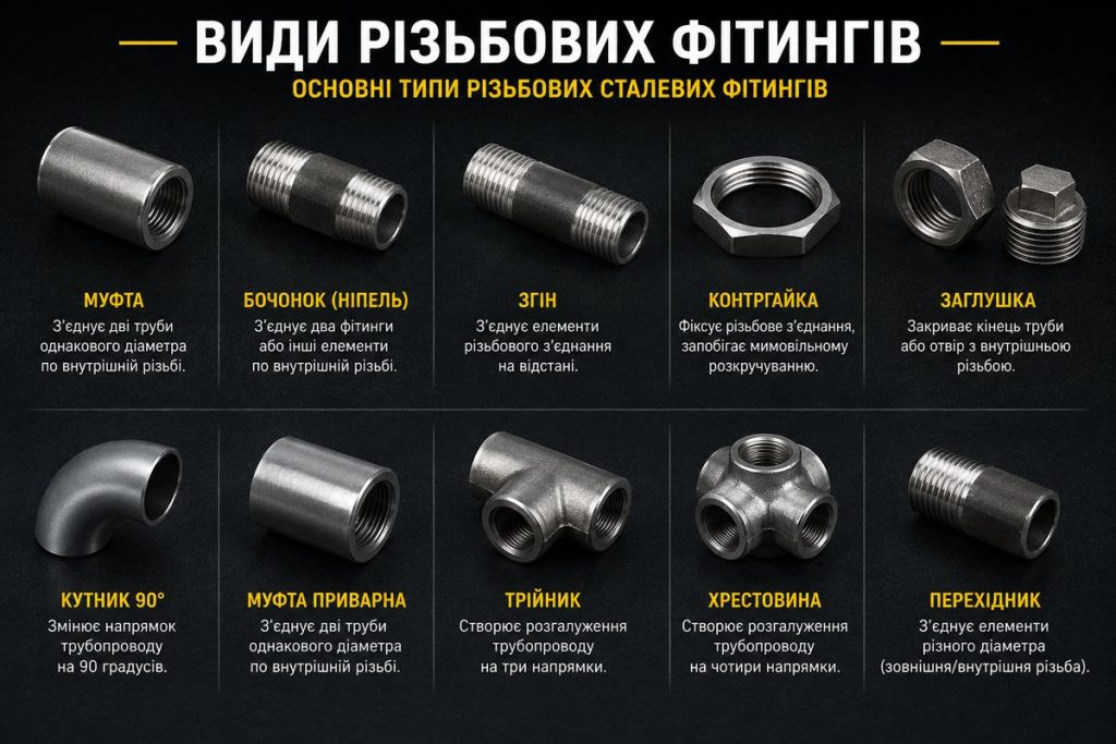 резьбовые фитинги