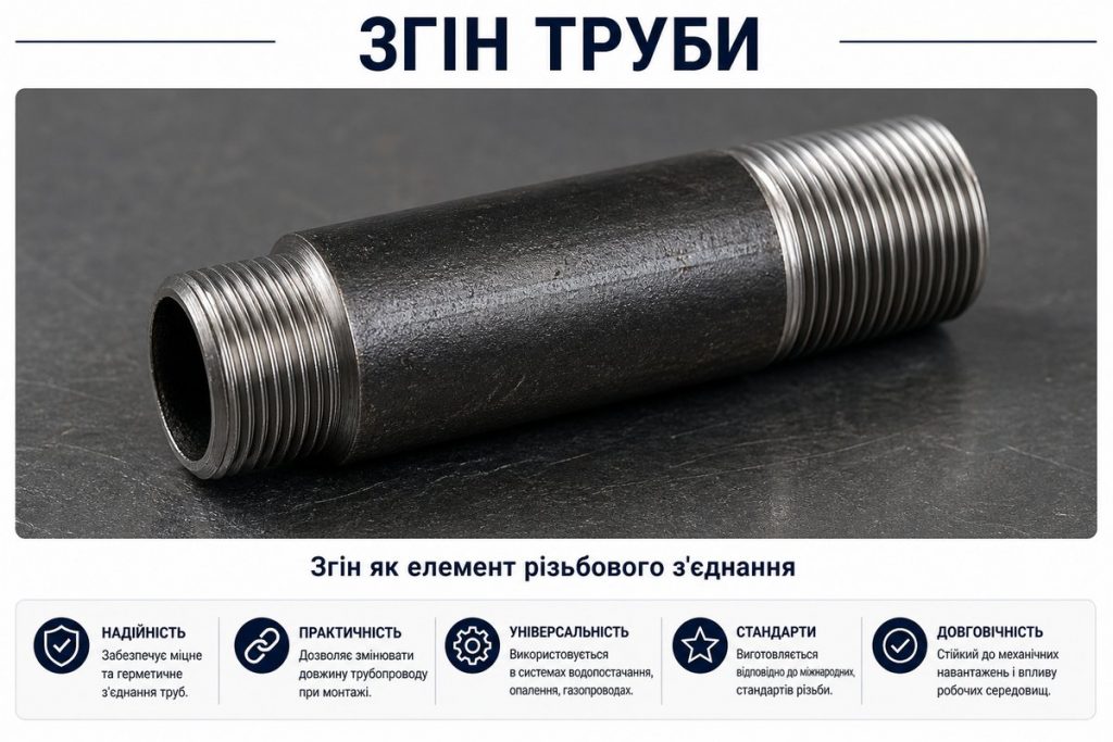 згін труби